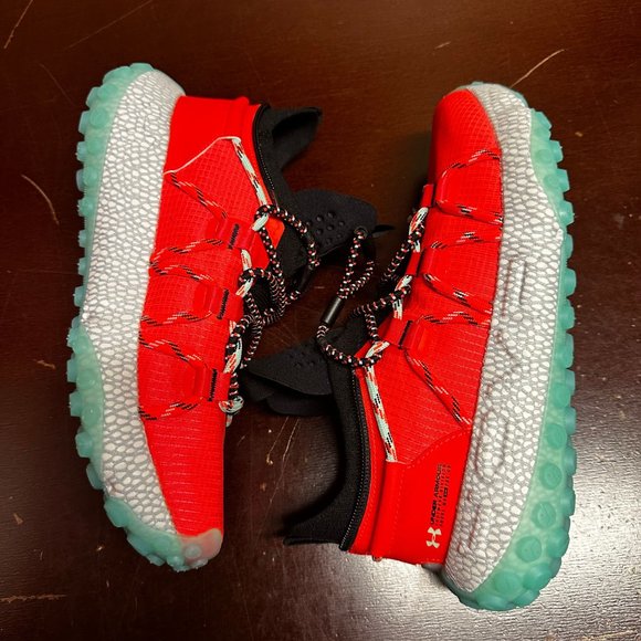 Under Armour Mens Red UA HOVR Summit Fat Tire Cuff Running Shoes Size US 7 main image 5